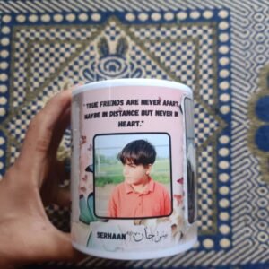 Friendship Mug – Customized with Photo, Name & Quote