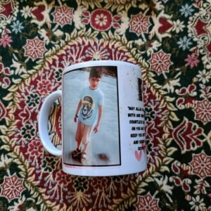 Personalized Mug – Custom Photo & Quote Print