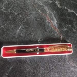 Premium Pen with Gold Accents & Name Engraving