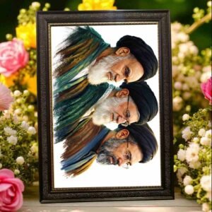 Resistance Leaders | Syed Ali Khamenai Frame | All Sizes Available | Type 47