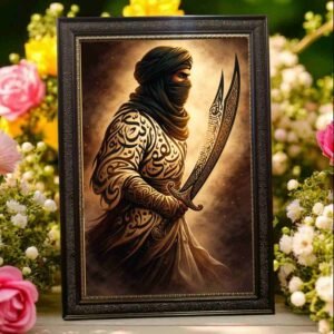 Sword Of Ali | Hazrat Ali A.S Frame | All Sizes Available | Type 45